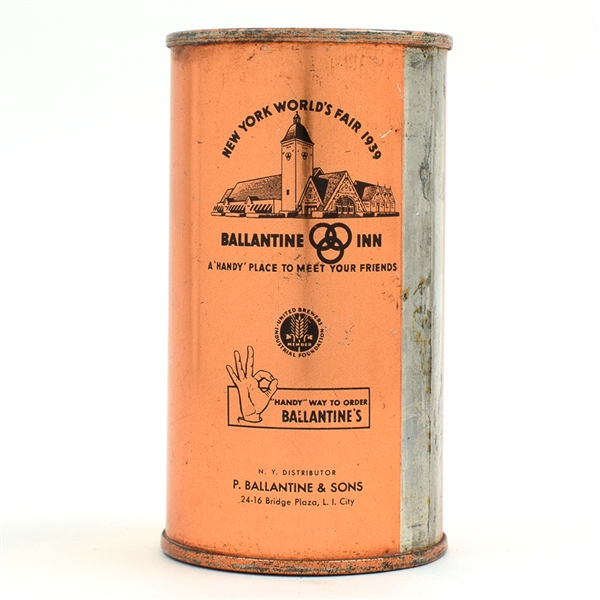Ballantines Ale Flat Top BALLANTINE INN BRILLIANT 33-7