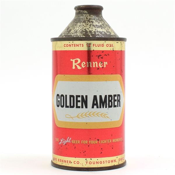 Renner Golden Amber Beer Cone Top 181-29