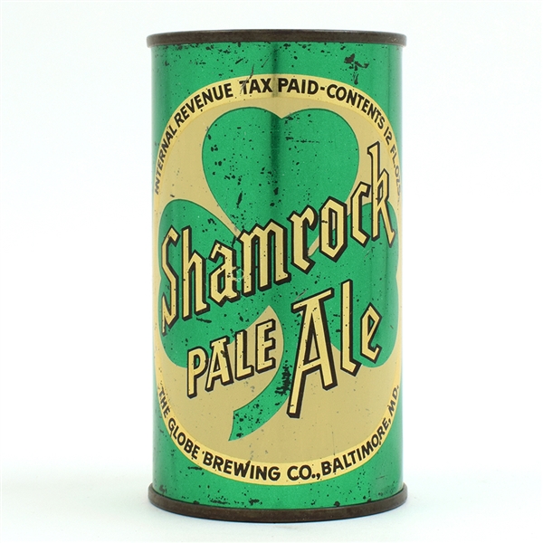 Shamrock Ale Flat Top SCARCE CLEAN 132-37