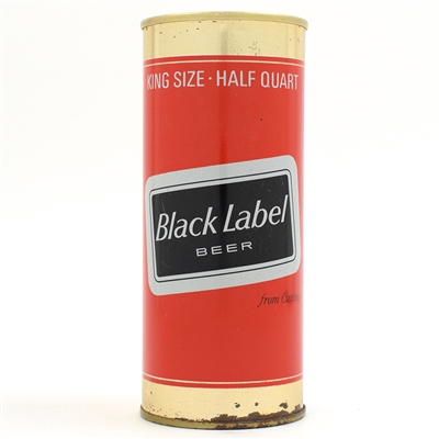 Black Label Beer 16 Ounce Pull Tab NATICK TOUGH UNLISTED