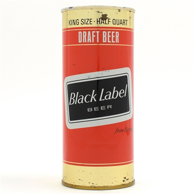 Black Label Draft 16 Ounce Pull Tab ATLANTA 140-13