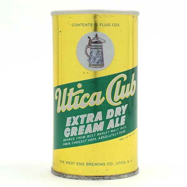 Utica Club Ale Zip Top TOUGH THIS CLEAN 132-18