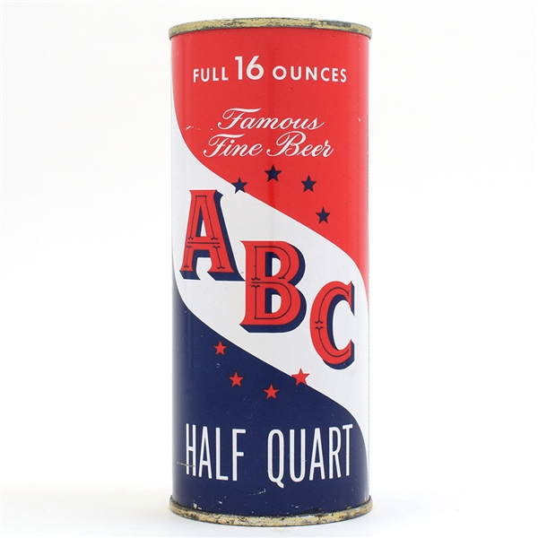 ABC Beer 16 Ounce Flat Top 224-2