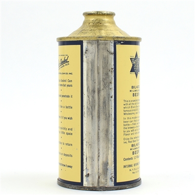 Blatz Beer Cone Top CLEAN 153-13