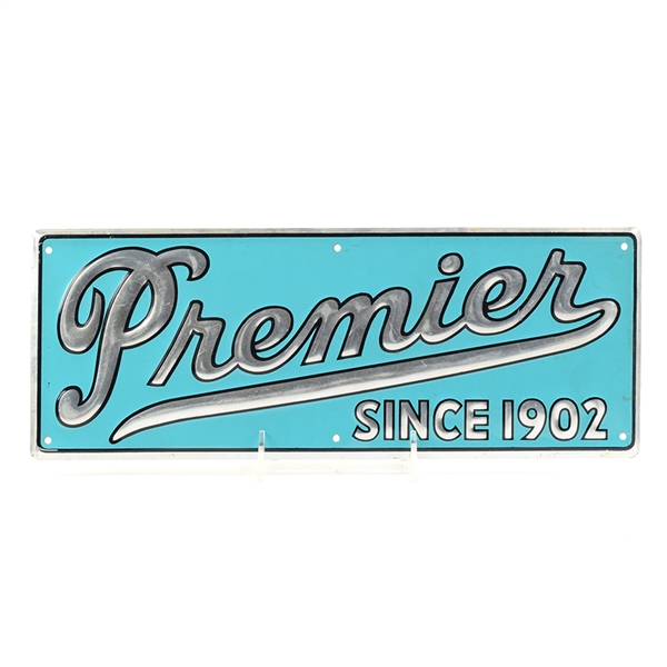 Premier Embossed Aluminum Sign