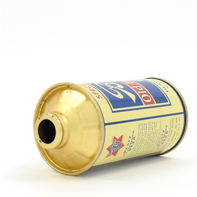 Blatz Old Heidelberg Beer Cone Top NO ALCOHOL STATEMENT 153-15