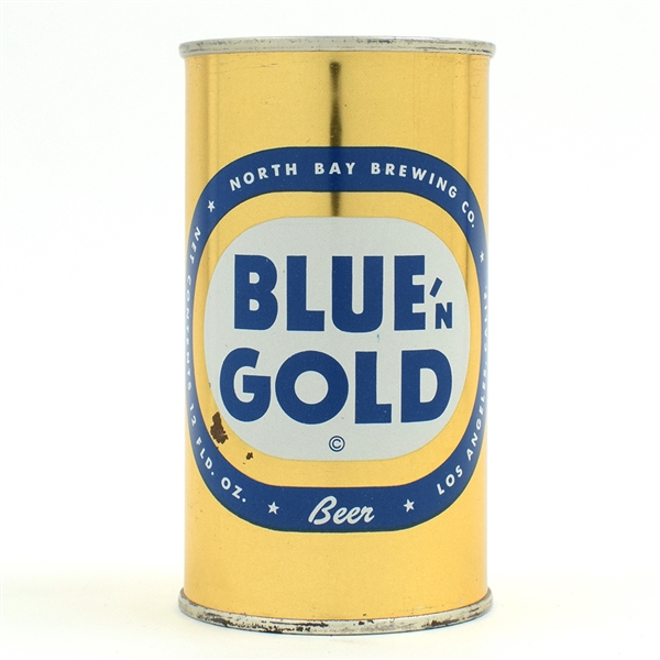 Blue n Gold Beer Flat Top NORTH BAY WOW 39-36