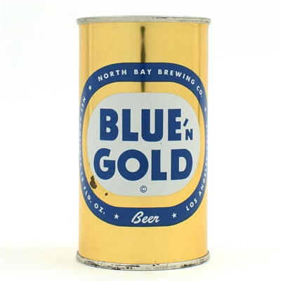 Blue n Gold Beer Flat Top NORTH BAY WOW 39-36