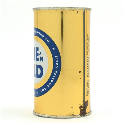 Blue n Gold Beer Flat Top NORTH BAY WOW 39-36