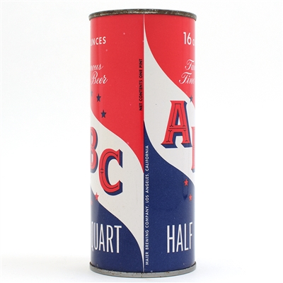 ABC Beer 16 Ounce Flat Top 224-3
