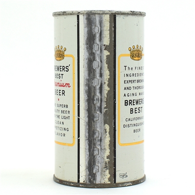 Brewers Best Beer Flat Top GRACE BROS UNLISTED