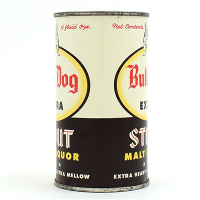 Bull Dog Stout Malt Liquor Flat Top CALIFORNIA 45-27
