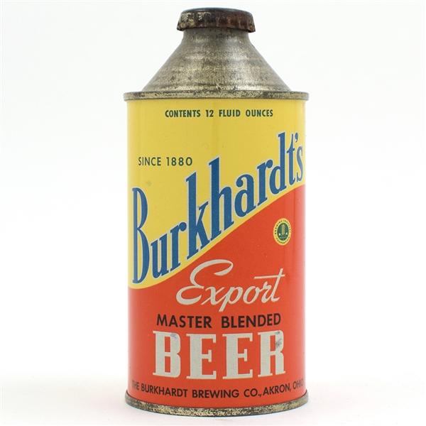 Burkhardts Export Beer Cone Top NON-IRTP 156-4