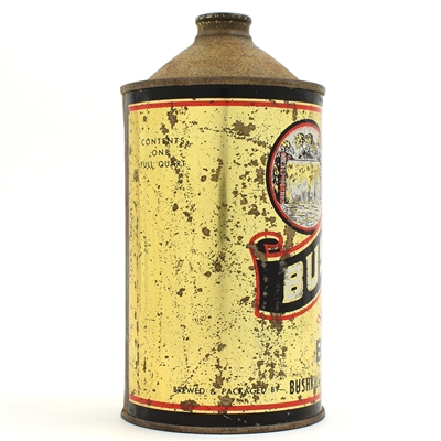 Bushkill Beer Quart Cone Top RARE 205-3