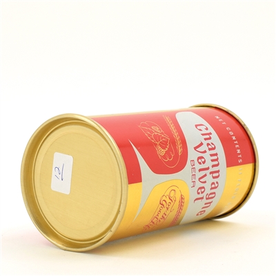 Champagne Velvet Beer 11 Ounce Flat Top 49-7