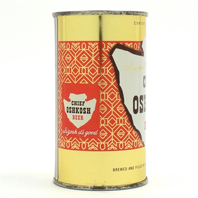 Chief Oshkosh Beer Flat Top VERY SHARP 49-24