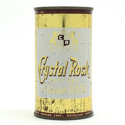Crystal Rock Beer Flat Top VERY RARE CLEAN 52-39