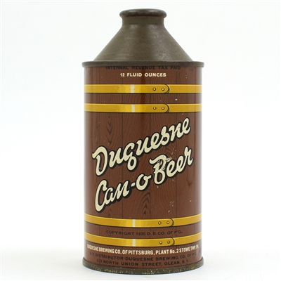 Duquesne Beer Cone Top 159-27
