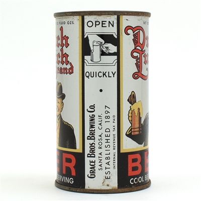 Dutch Lunch Beer Instructional Flat Top 57-30 USBCOI 214