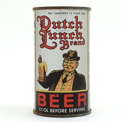 Dutch Lunch Beer Instructional Flat Top 57-30 USBCOI 214