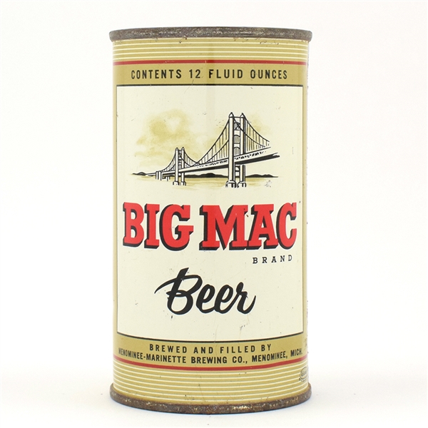 Big Mac Beer Flat Top 37-7