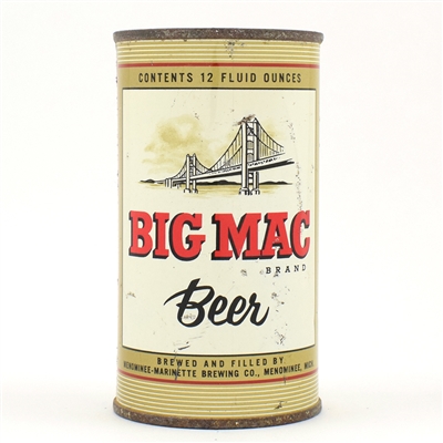 Big Mac Beer Flat Top 37-7