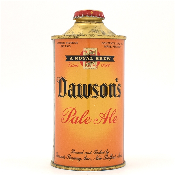 Dawsons Pale Ale Cone Top 158-27 MINTY