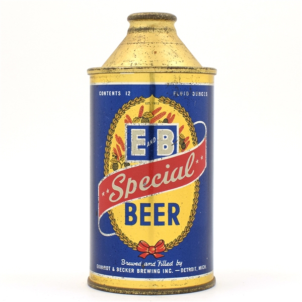 E and B Special Beer Cone Top 160-15