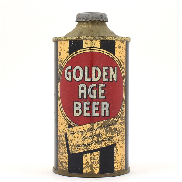 Golden Age Beer Cone Top RARE 166-9 