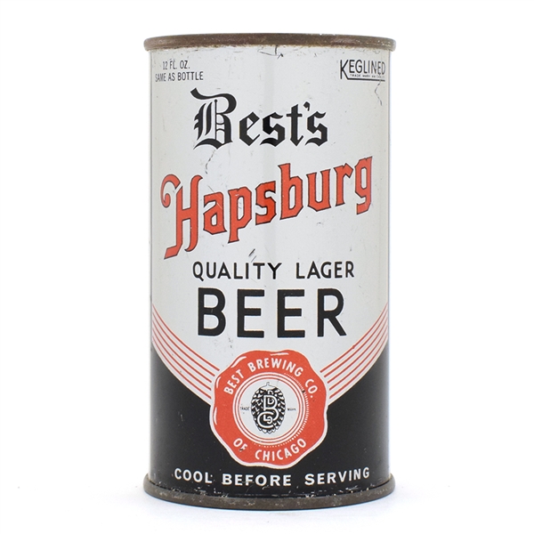 Hapsburg Beer Instructional Flat Top 80-16 USBCOI 104 EXCELLENT