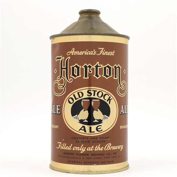 Horton Ale Quart Cone Top 212-12 EXCELLENT