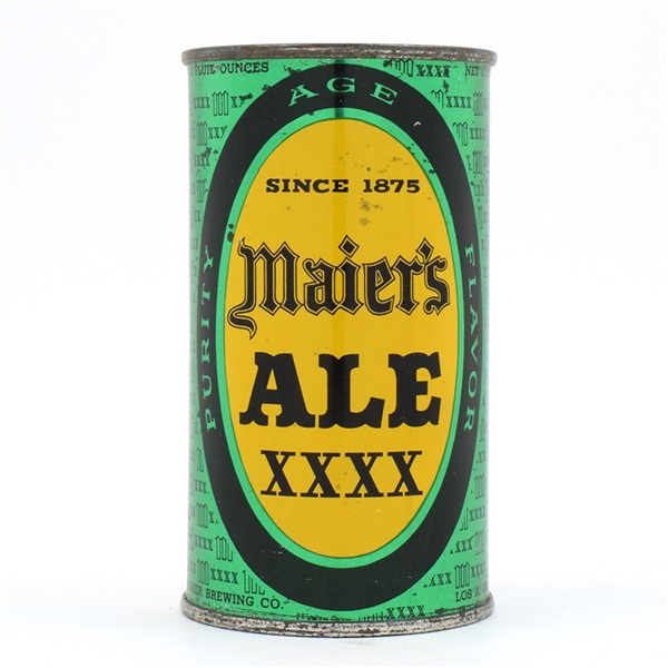 Maiers Ale Flat Top TOP EXAMPLE 94-12