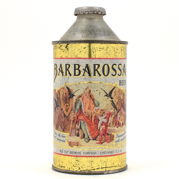 Barbarossa Beer Cone Top IRTP 150-28