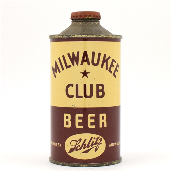 Milwaukee Club Beer Cone Top 173-28 CLEAN