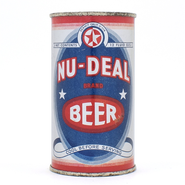 Nu Deal Beer Instructional Flat Top 103-38 USBCOI 581 SCARCE