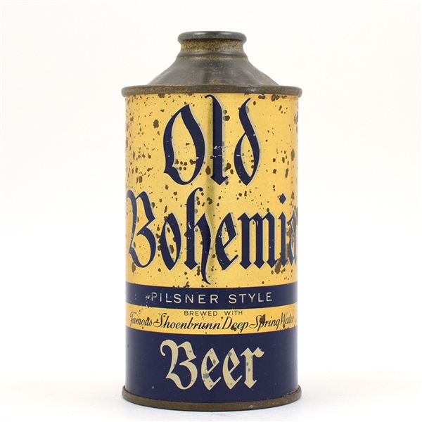 Old Bohemia Beer Cone Top 175-25