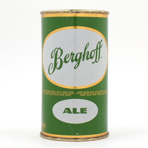 Berghoff Ale Flat Top SCARCE HIGH GRADE 36-10