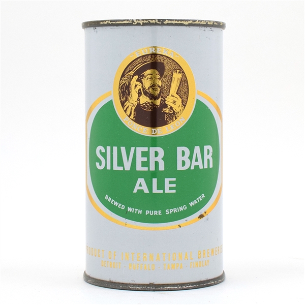 Silver Bar Ale Flat Top 133-40 VANITY LID EXCELLENT