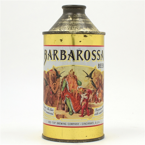 Barbarossa Beer Cone Top IRTP 150-28