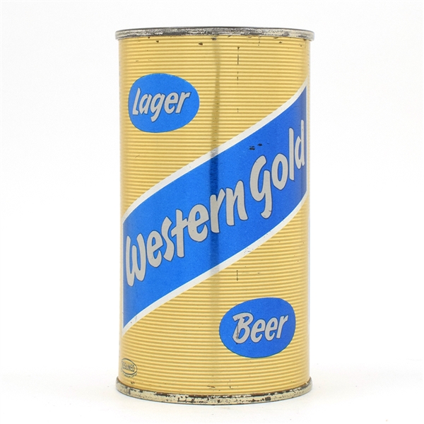 Western Gold Beer Flat Top 145-7 EXCELLENT