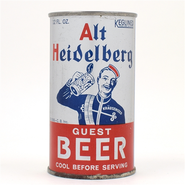 Alt Heidelberg Beer Instructional Flat Top 30-14 USBCOI 25