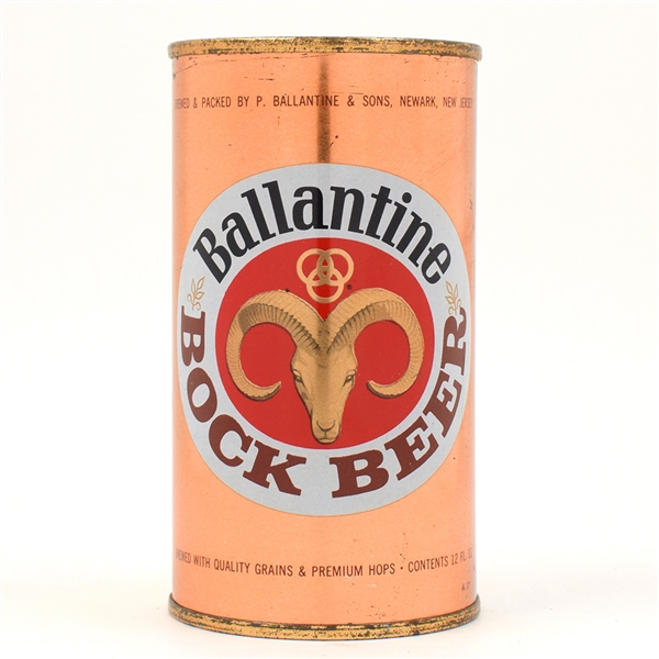 Ballantine Bock Beer Flat Top 34-22