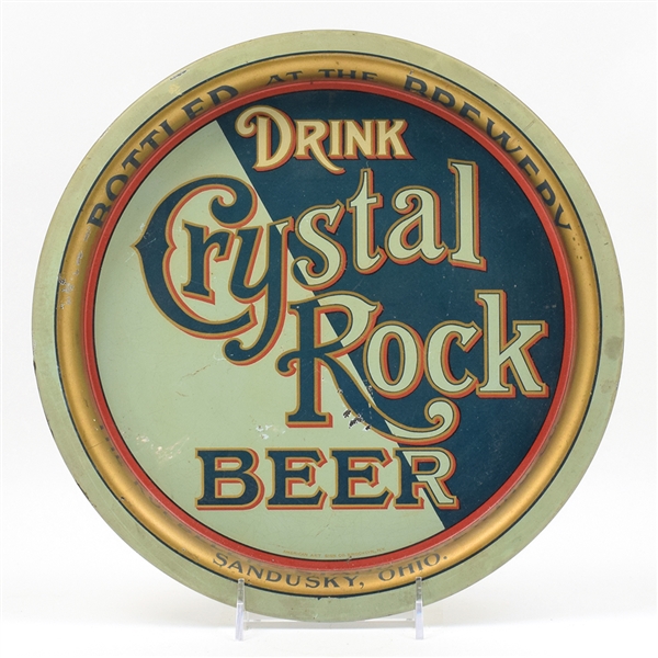 Crystal Rock Beer Pre-Prohibition Serving Tray RARE