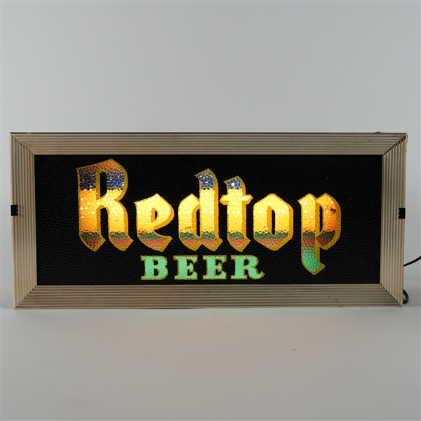 Red Top Beer Motion Illuminated Sign Lackner