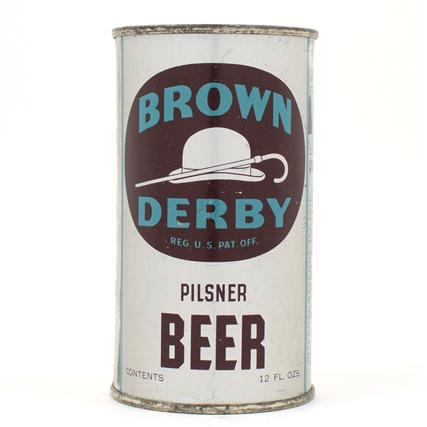 Brown Derby Beer Instructional Flat Top LOS ANGELES 42-10 USBCOI 131