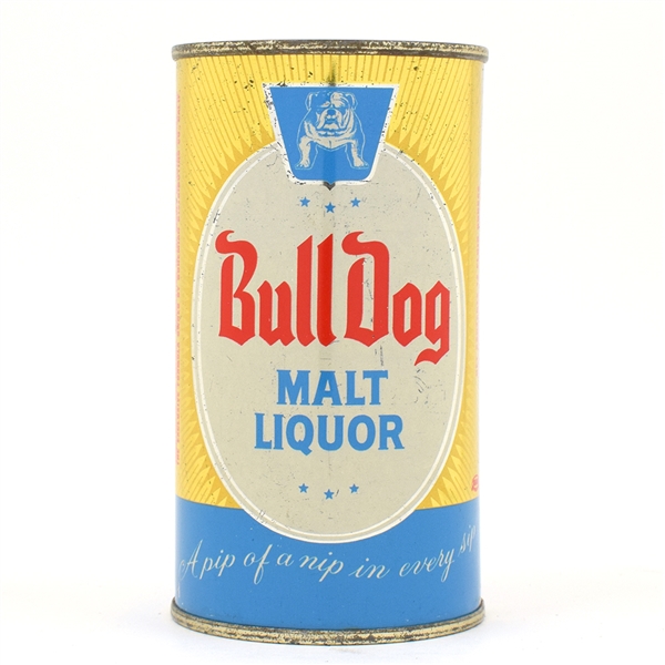 Bull Dog Malt Liquor Flat Top 45-33