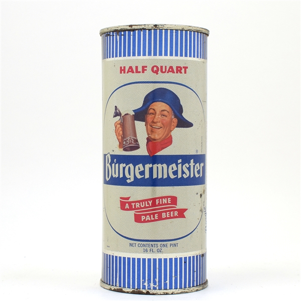 Burgermeister Beer 16 Ounce Flat Top 227-4