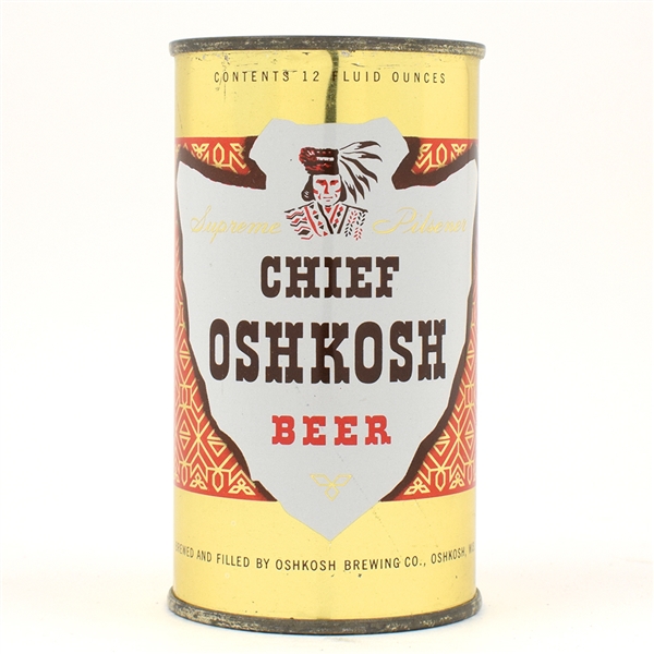 Chief Oshkosh Beer Flat Top 49-24