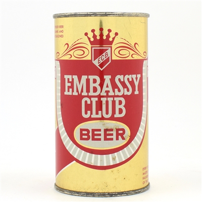 Embassy Club Beer Flat Top EMBASSY CLUB NORFOLK TOUGH 59-39