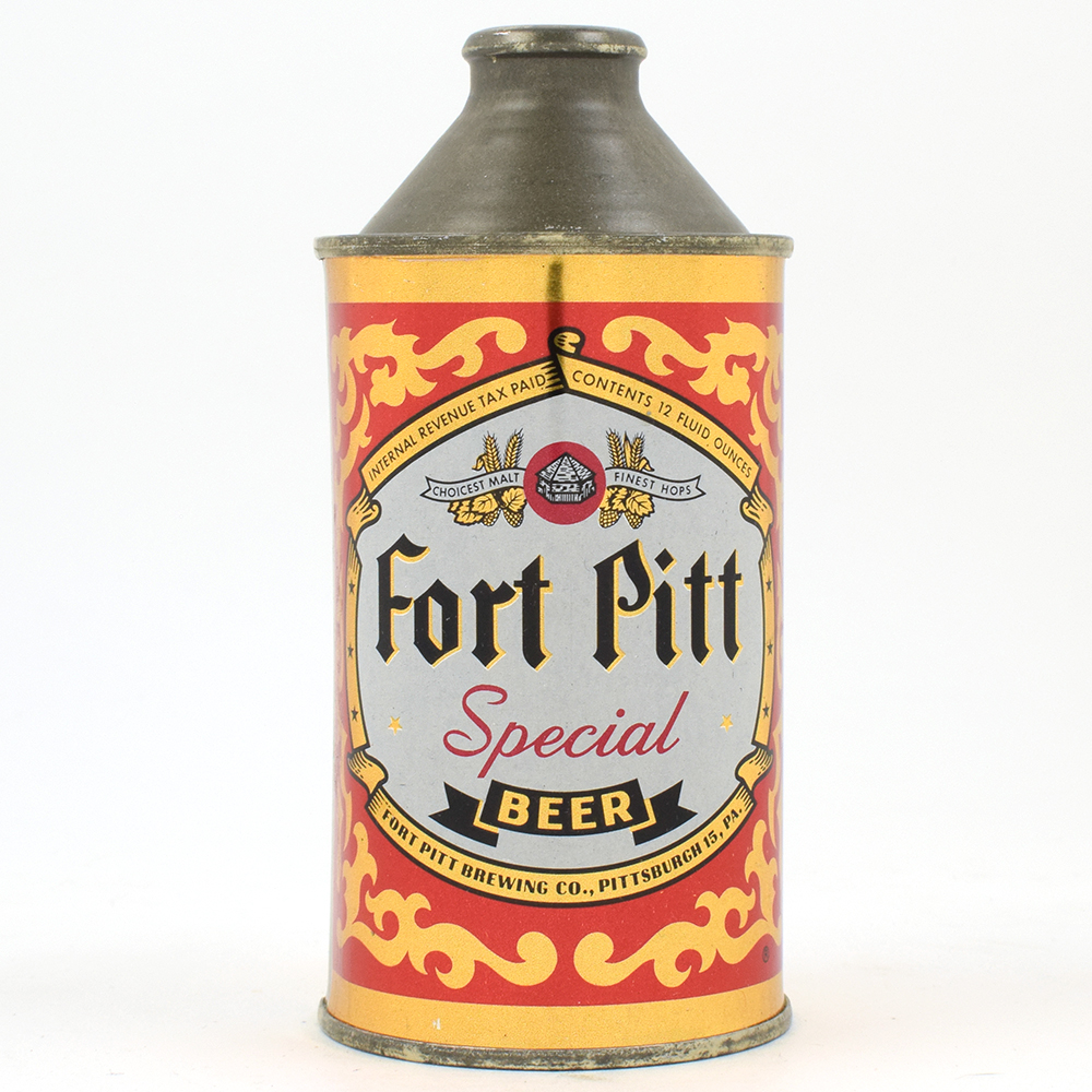 Lot Detail - Fort Pitt Beer Cone Top Irtp Phenomenal 163-12